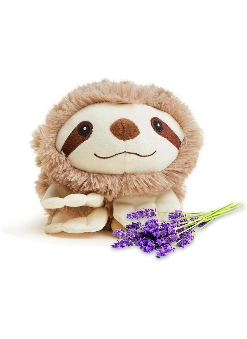 Warmies Intelex Warmies Microwavable French Lavender Scented Plush, Sloth Wrap 