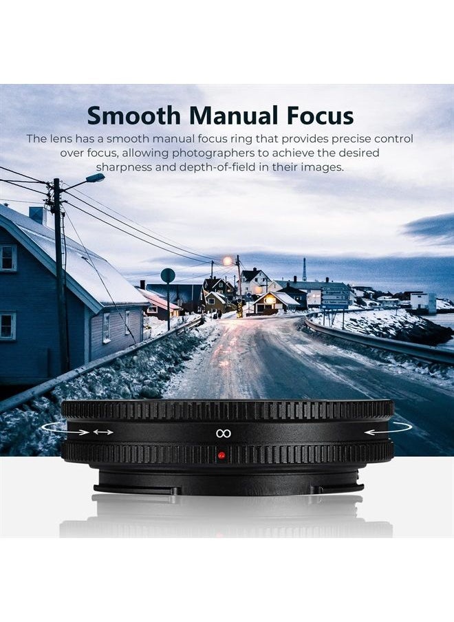 7artisans - 18mm F6.3 II UFO Lens, Compatible with APS-C Nikon Z-Mount Cameras Z50 ZFC Z30 and Z5 Z6 Z7 Z6II Z9 Under APS-C Mode - Image 1