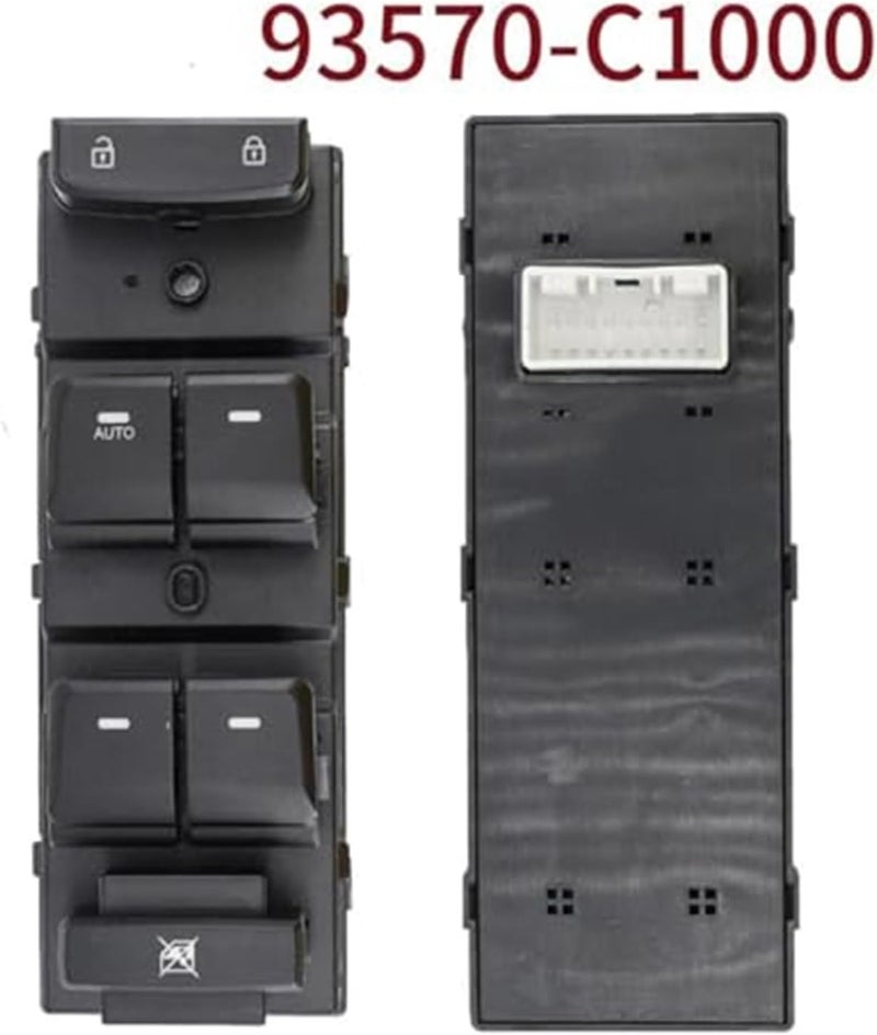 Wivplex Electric Window Master Switch for Hyundai Sonata - Image 5