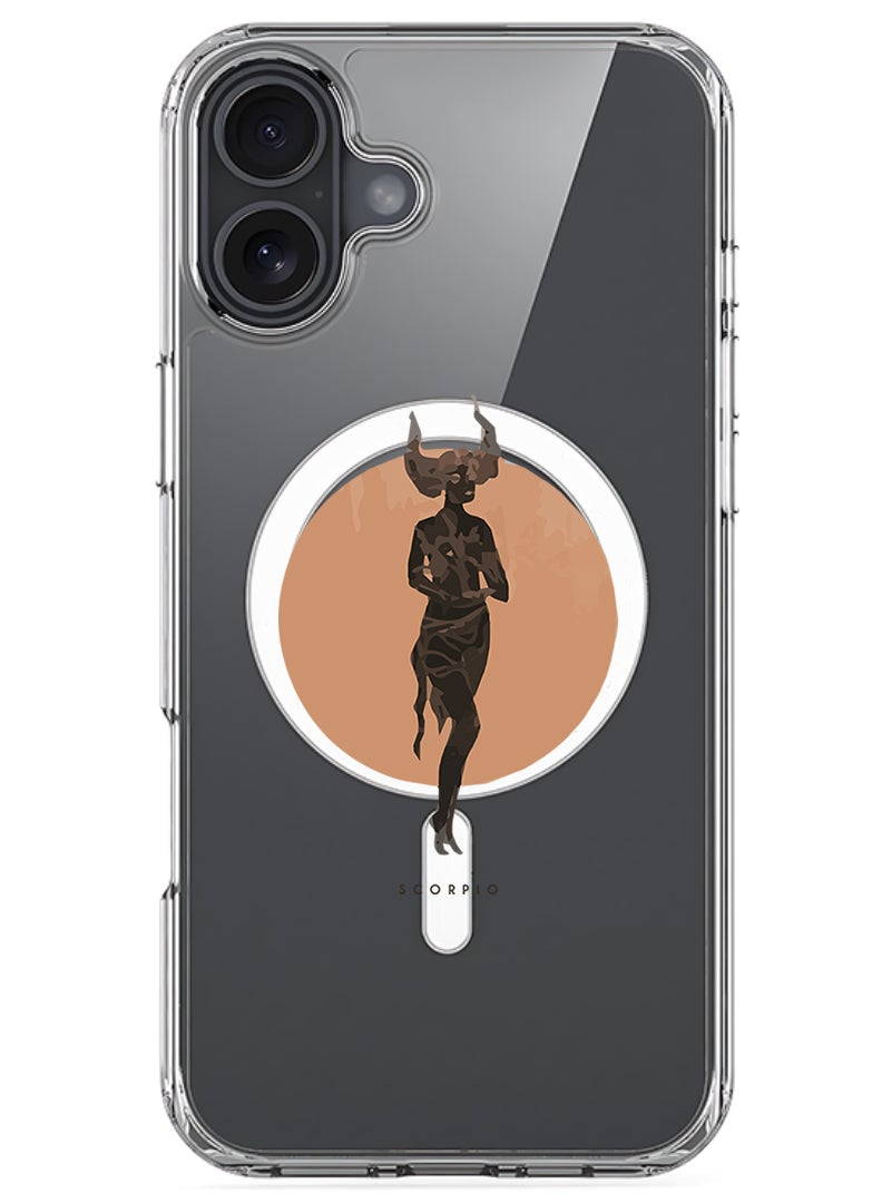 Theodor Magnetic Case for Apple iPhone 17 Compatible with MagSafe Wireless Charging, Shockproof Phone Bumper Cover - Scorpio - Image 1