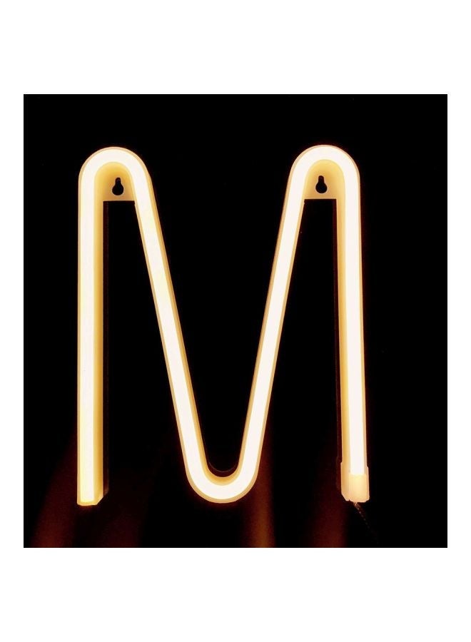 NIBEMINENT M-Shaped Decorative LED Lamp Warm White - Image 2