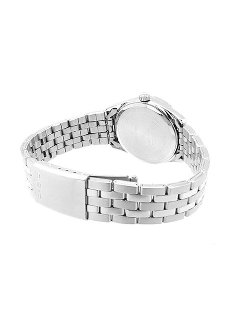 CASIO Women's Water Resistant Stainless Steel Analog Watch LTP-1335D-5AVDF - 30 mm - Silver - Image 2