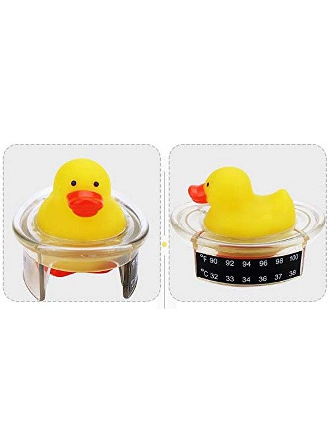 Mummamia Baby Essentials Bath Time Floating Toys Shaped Bath Thermometer (Yellow Duck) - Image 5