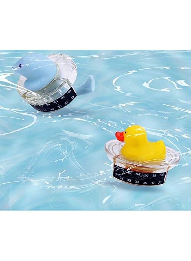 Mummamia Baby Essentials Bath Time Floating Toys Shaped Bath Thermometer (Yellow Duck) - Image 4