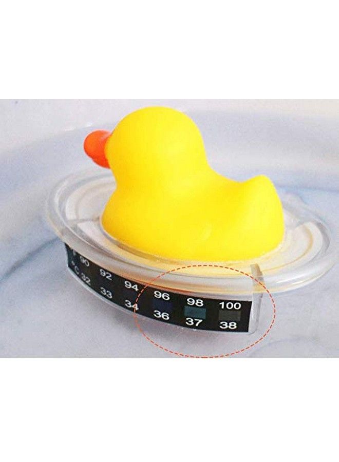Mummamia Baby Essentials Bath Time Floating Toys Shaped Bath Thermometer (Yellow Duck) - Image 3