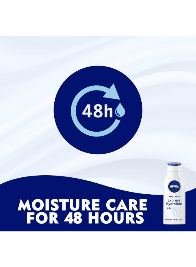نيفيا لوشن للجسم ترطيب سريع 48 ساعة 250 مل مرطب فائق الامتصاص لعناية ونعومة البشرة - Image 4