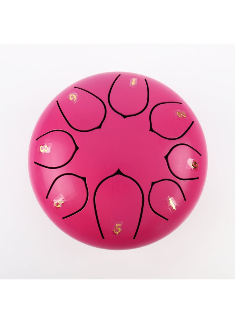 6-Inch 8-Tone Steel Tongue Drum Pink - pzsku/ZEBC943D796803CAF192EZ/45/_/1736436438/014c48cb-862f-41c8-b58c-dd4ef0c1c86c