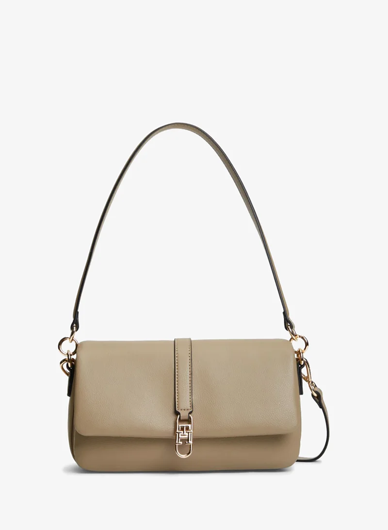 TH Monogram Convertible Crossbody Bag