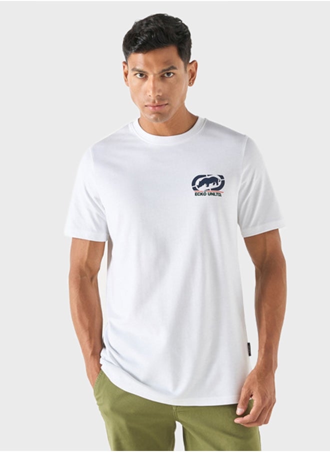 Ecko Unltd. - Print Crew Neck T-Shirt - Image 1