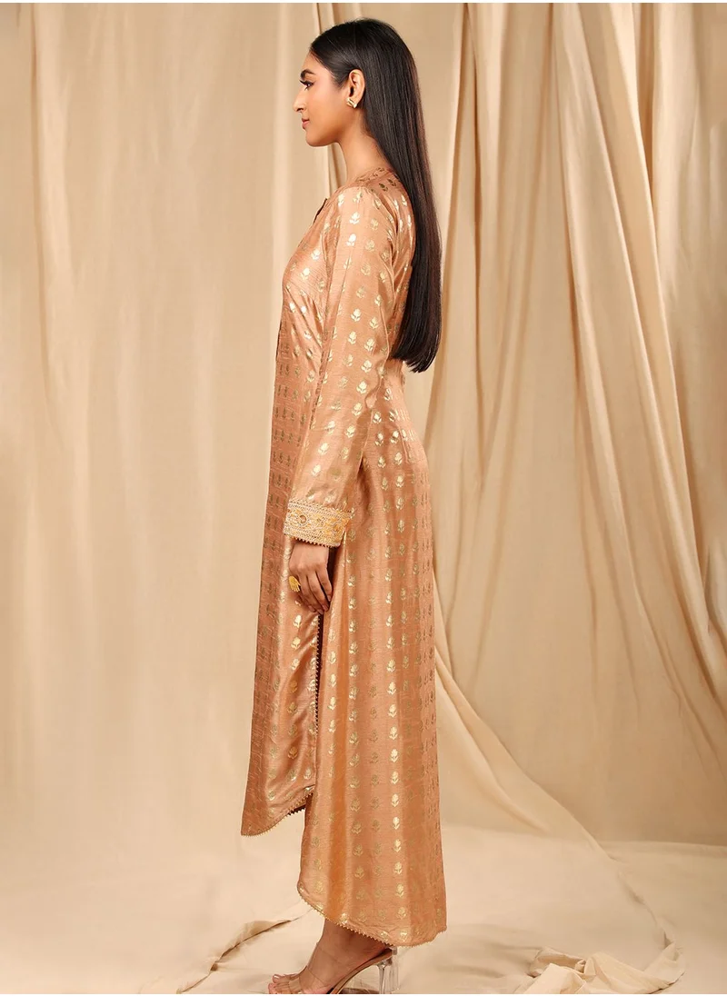 masaba Embroidered Side Slit Kurti
