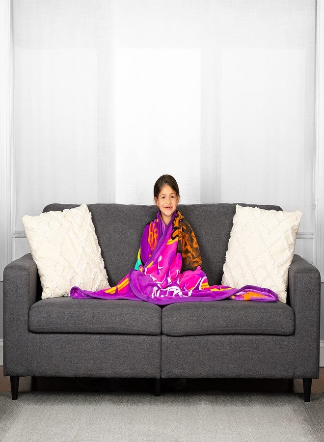 Franco Karma's World Kids Bedding Super Soft Plush Micro Raschel Throw, 46 in x 60 in - Image 2