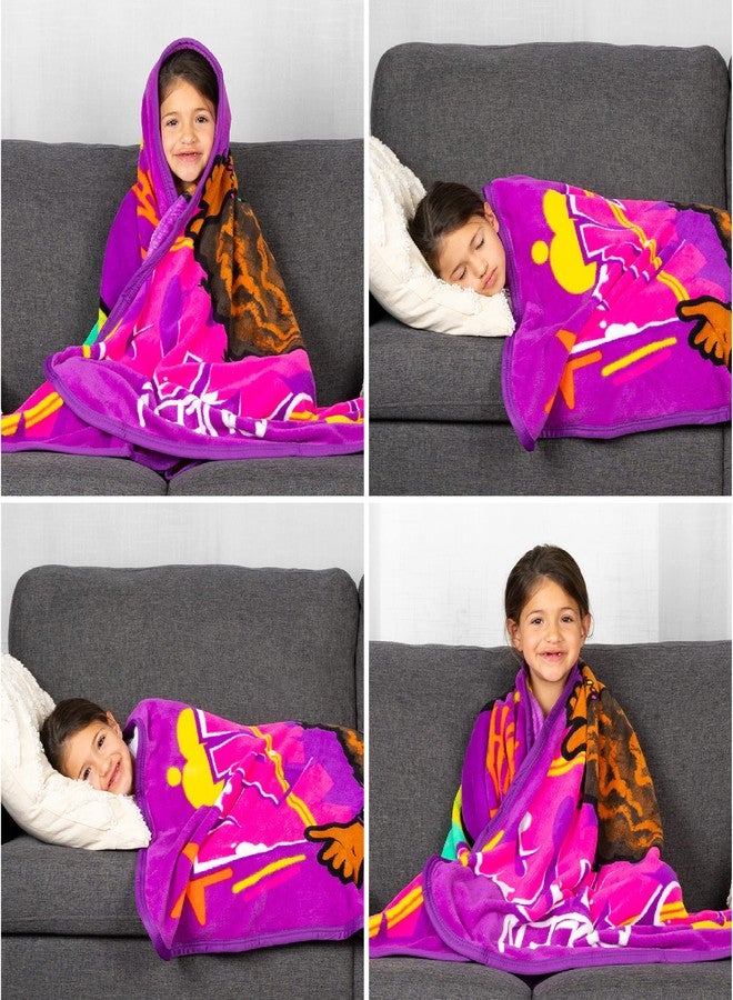 Franco Karma's World Kids Bedding Super Soft Plush Micro Raschel Throw, 46 in x 60 in - Image 4