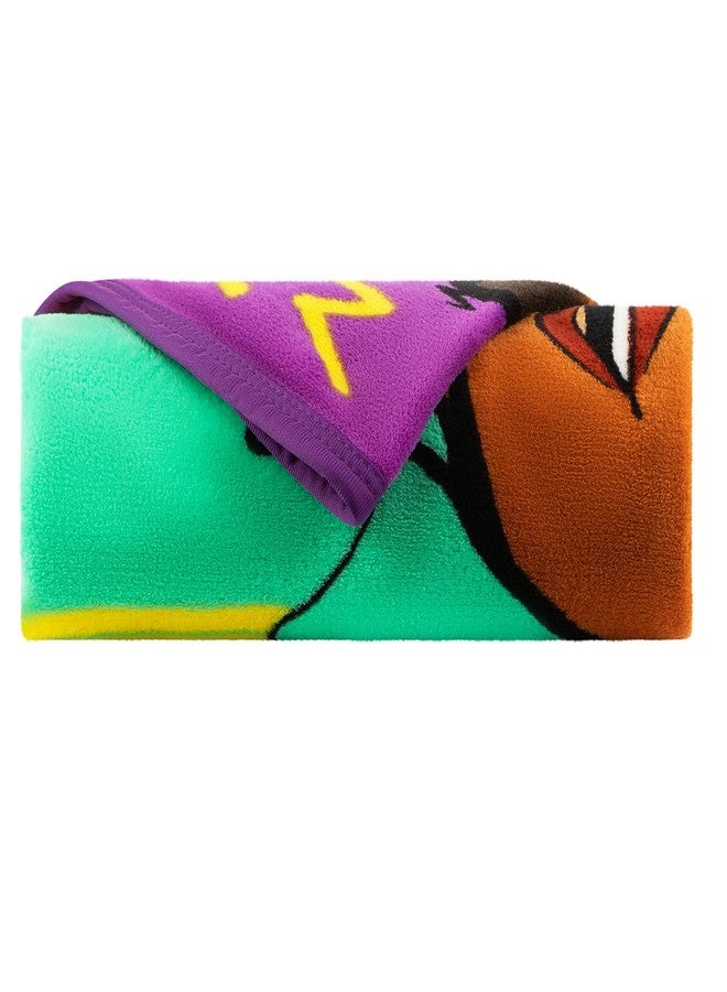 Franco Karma's World Kids Bedding Super Soft Plush Micro Raschel Throw, 46 in x 60 in - Image 5