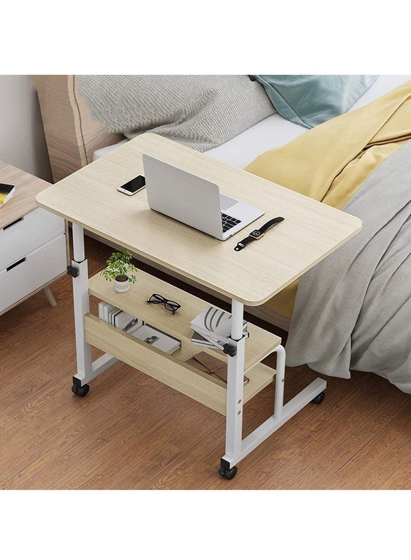 DubaiGallery Computer Desk,Stand Metal Frame Computer Desk,Height Adjustable,Waterproof Study Writing Desk,for Home Office  - Image 3