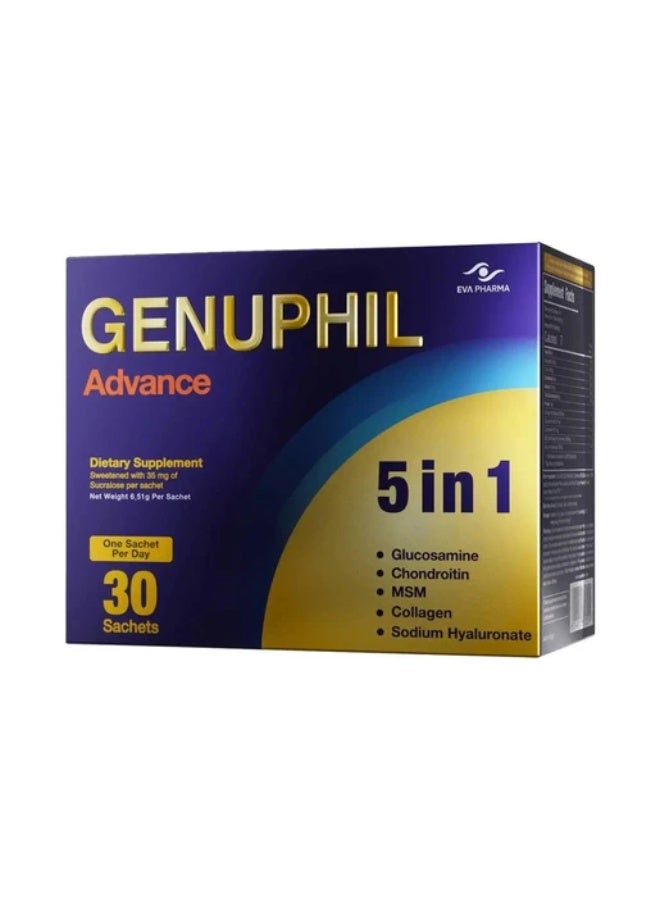 EVA PHARMA Genovil, Advance Dietary Supplement - 30 Sachets - Image 1