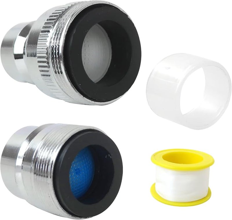 Chrome Dishwasher Faucet Adapter For Portable Washer Kitchen Bathroom Snap Connection - Image 2