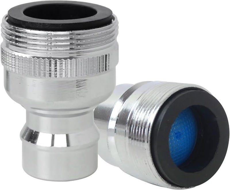 Chrome Dishwasher Faucet Adapter For Portable Washer Kitchen Bathroom Snap Connection - Image 5