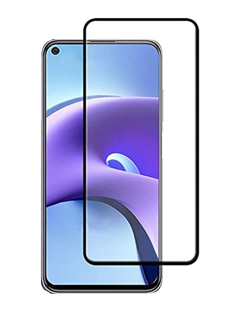 حماية شاشة زجاجية مقسّاة 5D مصممة لهاتف Xiaomi Redmi Note 9T تغطي الشاشة بالكامل مع لاصق كامل من الحافة إلى الحافة وخالية من الفقاعات - Image 1