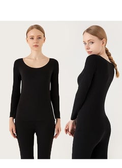 RATSAW Women Thick Thermal Underwear Set Ladies Long Johns Thermal Set Fleece Lined Premium Soft Thermal Underwear S  - Image 5