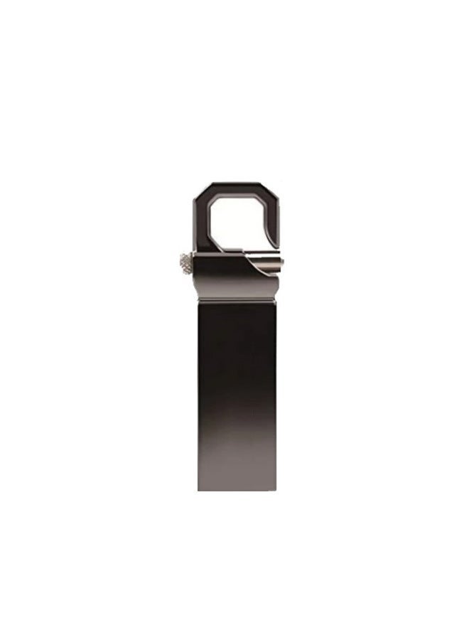 Metal High-speed USB Flash Drive 8G - 128G Fast Waterproof And Shockproof Mass Storage Multi-capacity Optional-Color:Silver-Capacity:128M  - Image 4