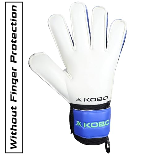 Kobo Football/Soccer Goalie Goal Latex Keeper Gloves, Strong Grip for The Toughest Saves (7.5) - Image 3