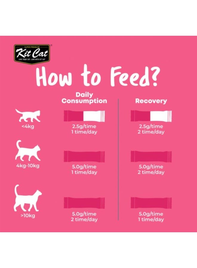 كيت كات مسحوق مكمل كيت كات للحد من كرات الشعر 150 جم (5 جم × 30 كيس) - Image 3