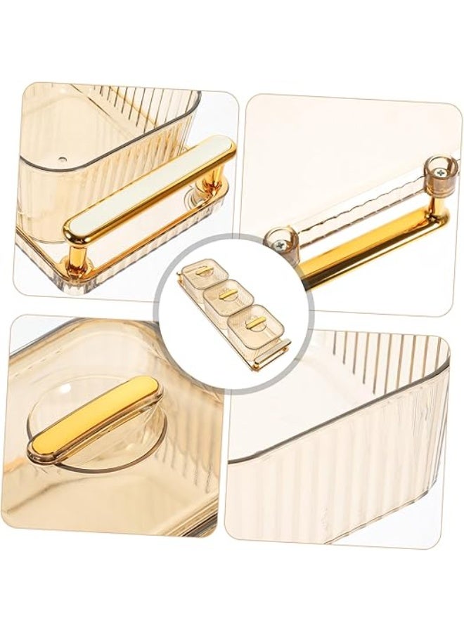 Premium 3 Compartment Snack Tray with Lid | BPA Free Food Grade PP Serving Box for Dates, Nuts & Candy | Dustproof Majlis Coffee Table Organizer - Image 4