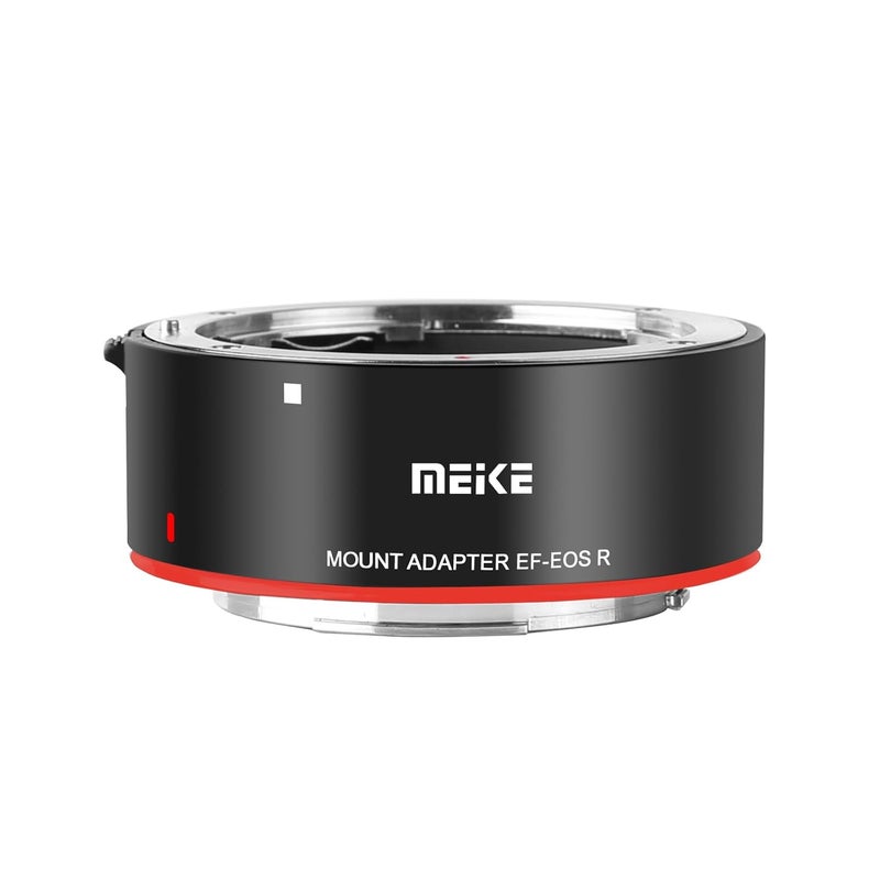 Meike MK-EFTR-A Metal Lens Adapter EF-EOSR Auto-Focus Mount Converter for Canon EF/EF-S Lens to EOS-R EOS-RP R5 R6 and RED Komodo Cameras - Image 1