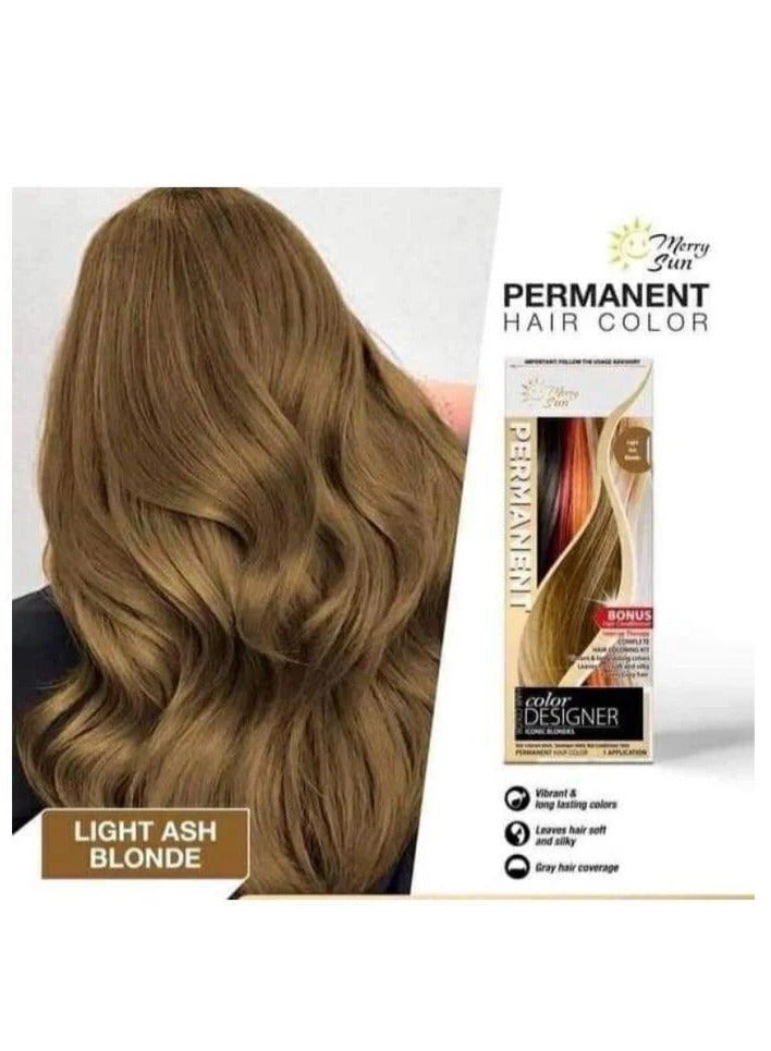 ميلاد سعيد صبغة شعر دائمة من ميري صن - رمادي فاتح - Image 3