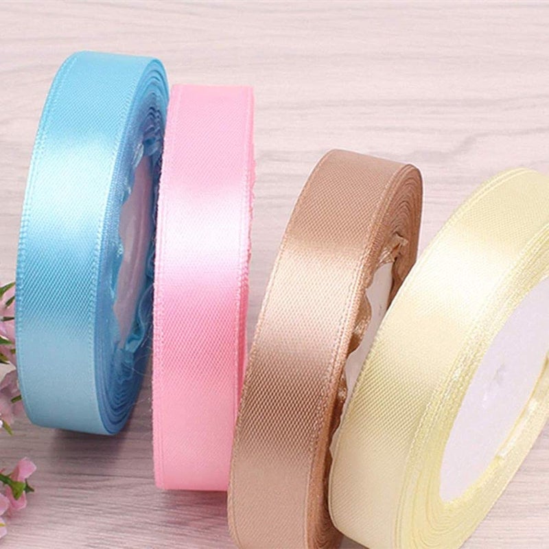 Diy Crafts 14623 Christmas Party Decorations Diy Bow Craft Ribbons Card Gifts Wrapping Material, Pack of 150 Yards, Mixed (Multicolor) - Image 5