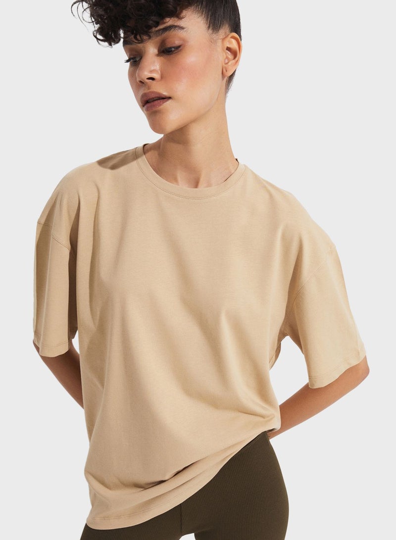 Crew Neck Oversized T-Shirt