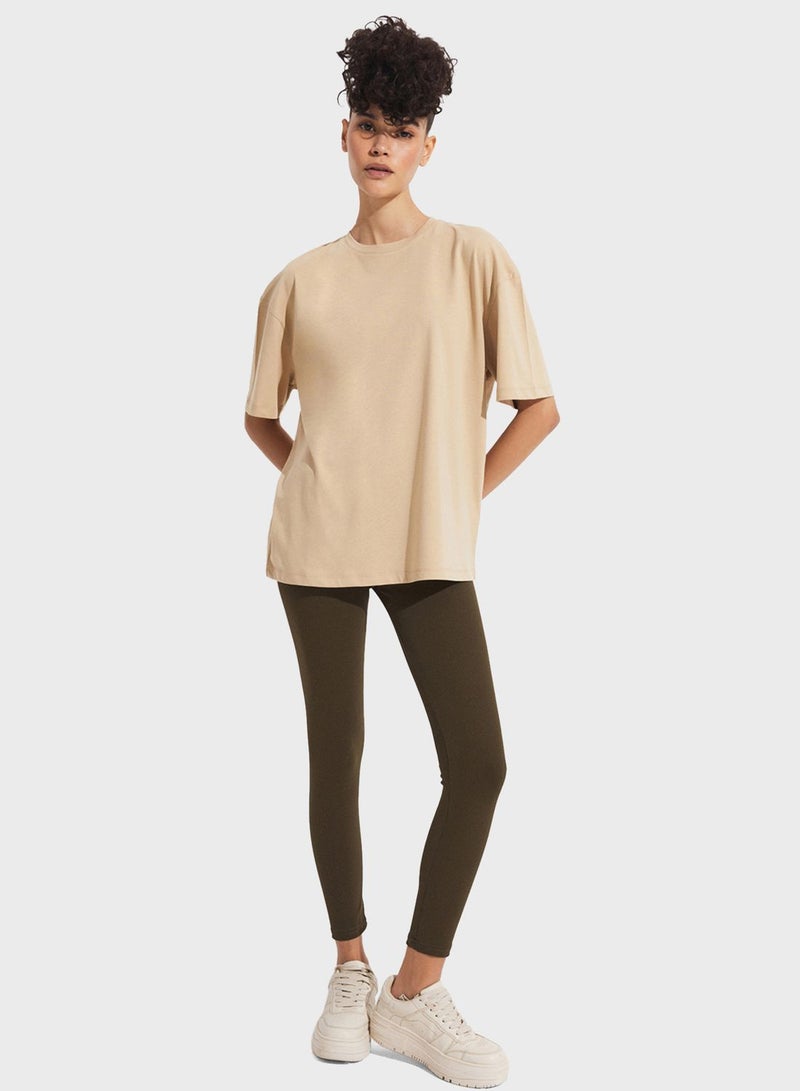 Crew Neck Oversized T-Shirt