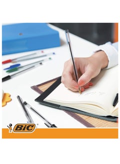 Bic 50-Piece Cristal Medium 1.0mm Tip Ballpoint Pen Black Ink  - Image 4