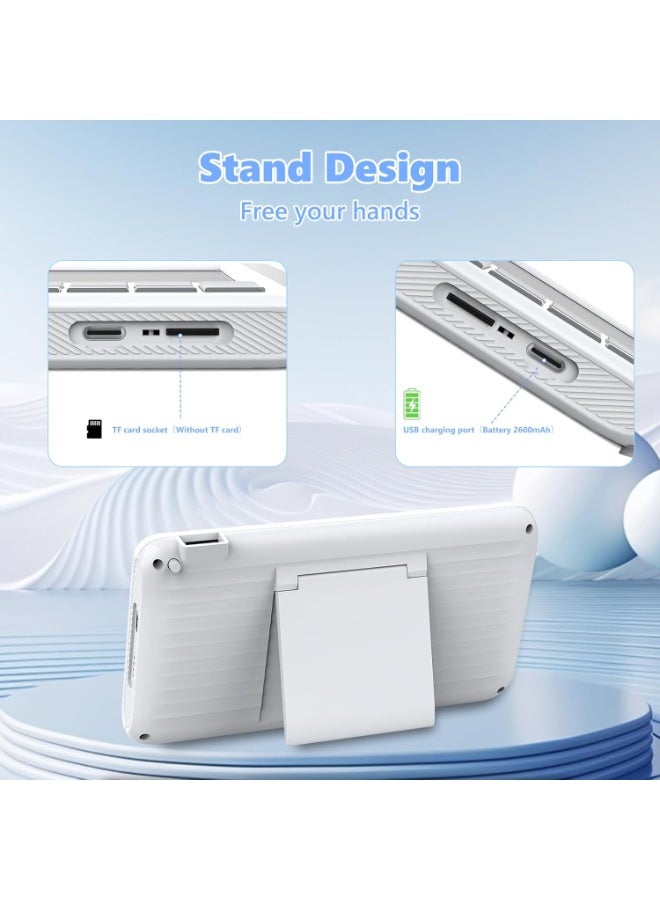 مزيل شمع الأذن بشاشة، كاميرا متعددة الوظائف مع منظار أذن مضاء، منظار أذن 3.9 مم، مزود بشاشة IPS عالية الدقة 1920P مقاس 4.3 بوصة، أداة تنظيف شمع الأذن مقاومة للماء بمعيار IP67، التوصيل والتشغيل، مناسب للبالغين والأطفال والحيوانات الأليفة (أبيض). - Image 4