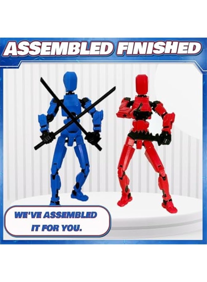 DIY Action Figure Building Set - 13 Robot Models, 5 Colors, 3D Printed Parts, Assemble Yourself - Image 4