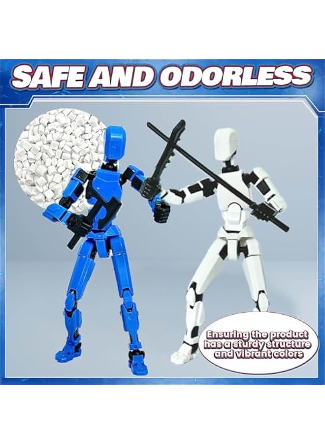 DIY Action Figure Building Set - 13 Robot Models, 5 Colors, 3D Printed Parts, Assemble Yourself - Image 3