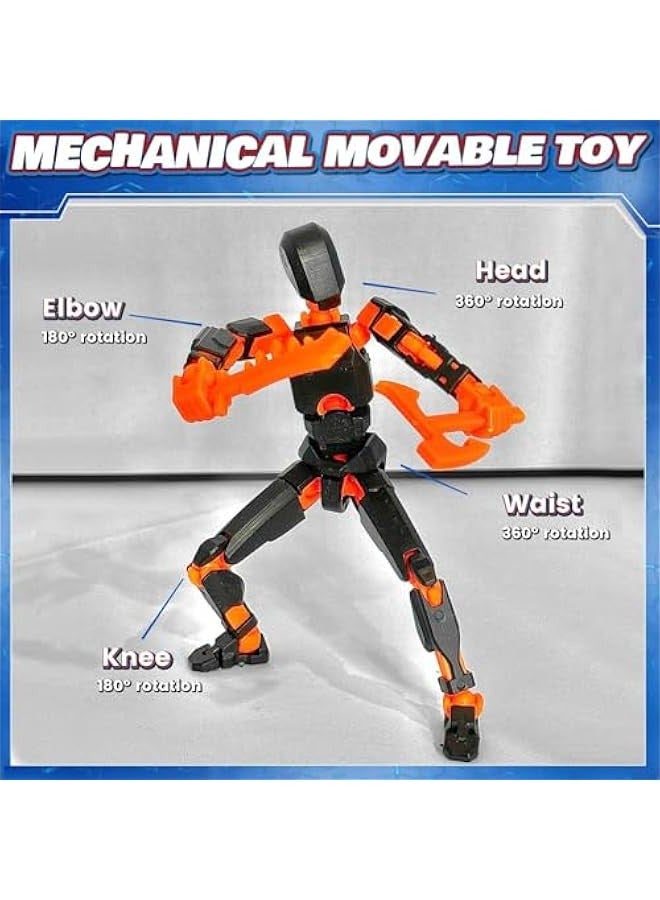 DIY Action Figure Building Set - 13 Robot Models, 5 Colors, 3D Printed Parts, Assemble Yourself - Image 2