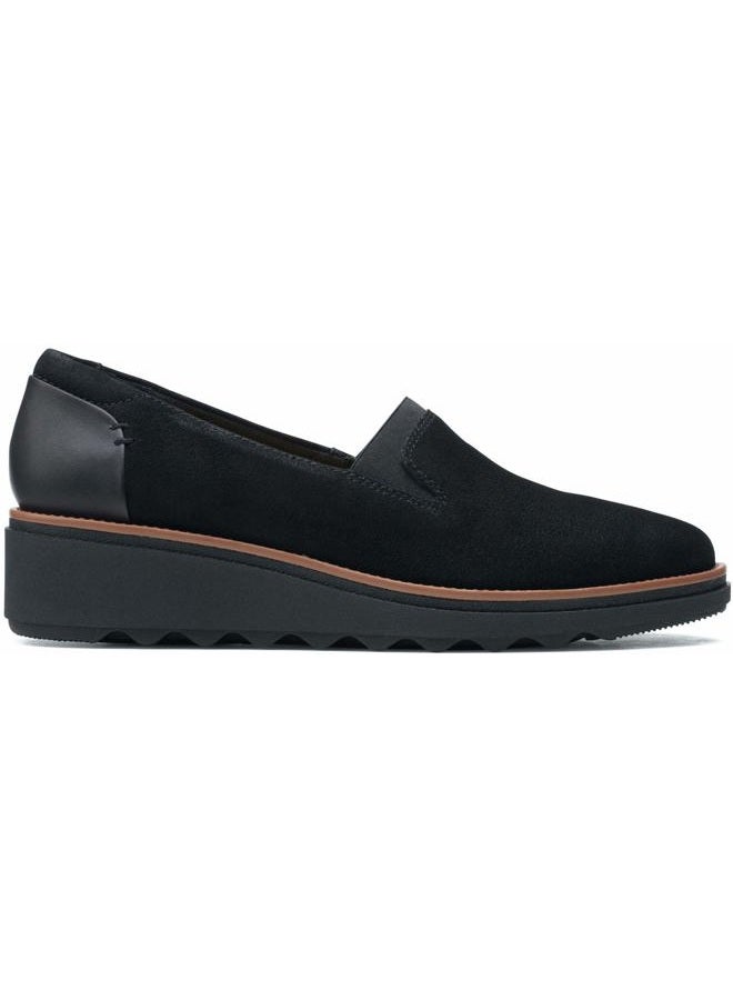 clarks Women's Sharon Dolly Loafer Black, 38 EU - Image 2