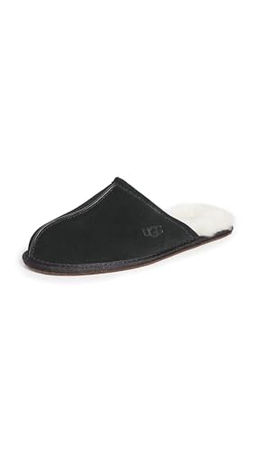 UGG Men's Scuff Slipper, Black, 14 - Image 1