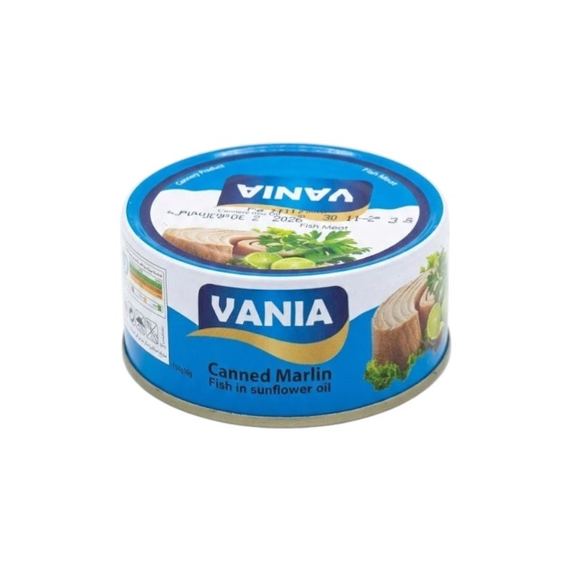 Vania Canned Marlin Fish In Sunflower Oil- 180gms