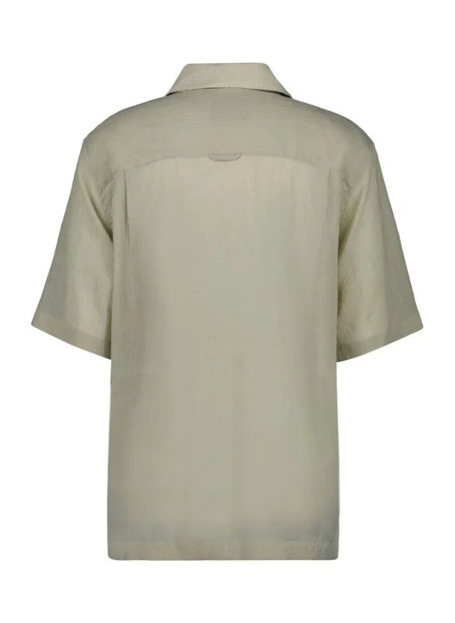 غانت Relaxed Fit Textured Shirt