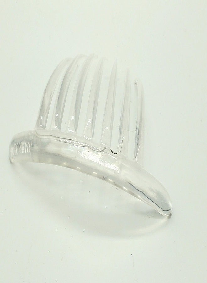 Good Hair Days French Twist Comb - 7‑Tooth Curved Styling Comb for Elegant Updos, Bridal Jewelry & Hair Pin Accessories in Daily & Wedding - Crystal - Image 4