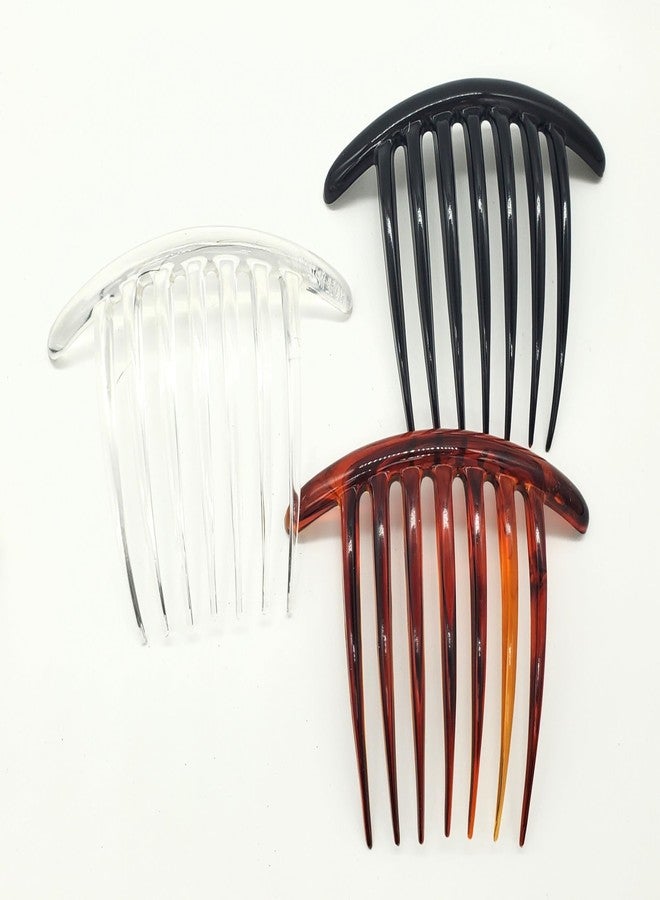 Good Hair Days French Twist Comb - 7‑Tooth Curved Styling Comb for Elegant Updos, Bridal Jewelry & Hair Pin Accessories in Daily & Wedding - Crystal - Image 5