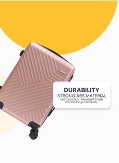 Stargold ABS+PC Spinner  Wheels Trolley Luggage Number Lock Smart Carry On Suitcase 20 Inches  - Image 5