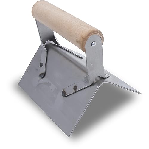 MARSHALLTOWN QLT by Marshalltown Stainless Steel Corner Trowels, Outside Square Corner Type, Wood Handle, 942 - Image 2