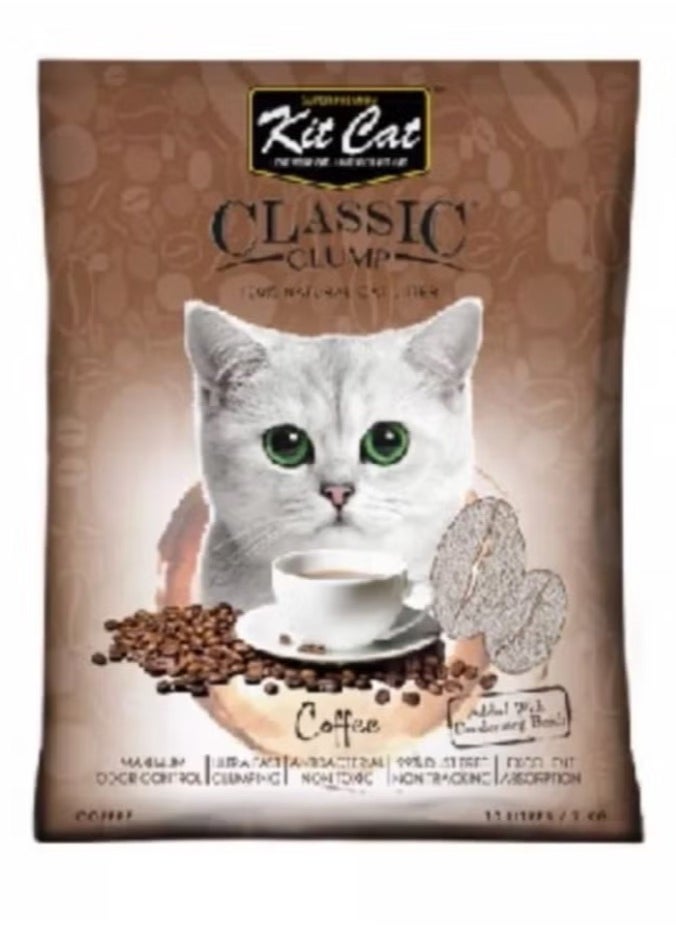 Kit Cat - coffee scented cat sand 20kg - Image 1