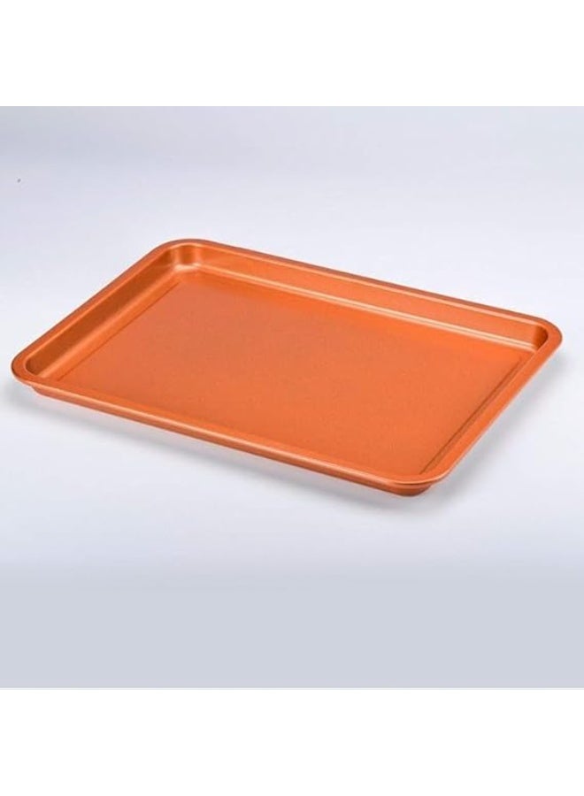 2 in 1 Rectangular Roasting and Oil Draining Tray – Practical Multi-Purpose Tray for Oven, Roasting and Serving (S) - Image 4