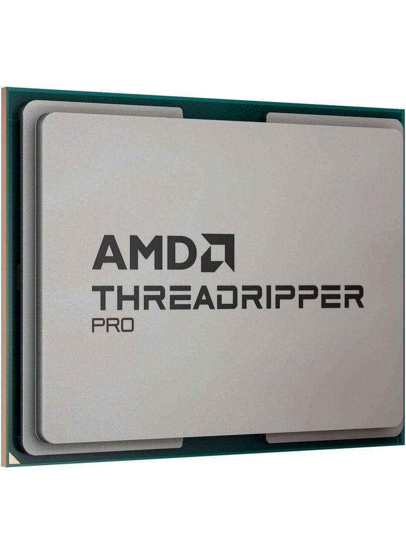 اي ام دي AMD Ryzen Threadripper PRO 9985WX Workstation CPU – 64-Core, 128-Thread, Zen 5 (Up to 5.4GHz) | 320MB Cache, 350W, sTR5, 128 PCIe 5.0 Lanes, 8-Channel DDR5 ECC Support, AMD PRO Tech for AI, 3D Rendering & VFX | 100-100000722WOF - Image 3