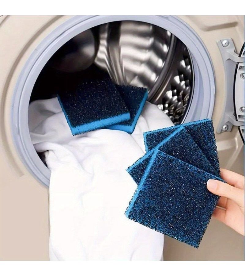 Blue Black Washing Machine Sticky Hair Sponge Roller for Cat Hair Remover 2pcs - Image 1