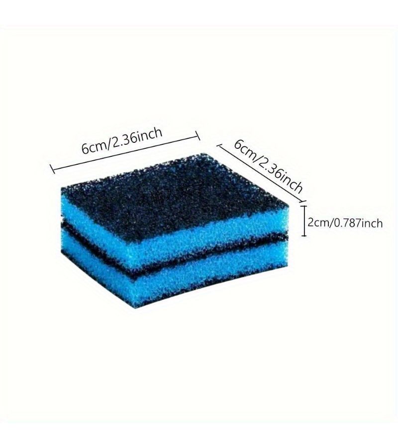 Blue Black Washing Machine Sticky Hair Sponge Roller for Cat Hair Remover 2pcs - Image 4